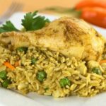 🌿🍚 Descubre la deliciosa receta de 🇵🇪 Arroz Verde Peruano: ¡Sabor tradicional y saludable!